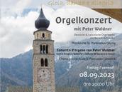 Organ concert with Peter Waldner